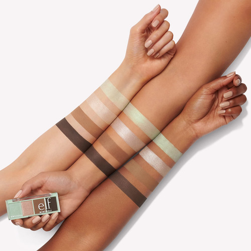 Mini paleta de sombras de ojos vegana E.l.f. Mini Melt Chocolate