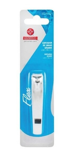 Imagem 3 de 3 de Cortador De Unhas Pés Flex Mundial Grande Bc-157bl