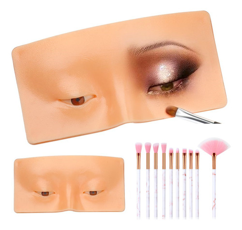 Brocha Para Sombra De Ojos, Maquillaje Y Entrenamiento Facia