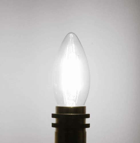 E12 - Bombilla Led De Filamento, 4 W, 35 W, 10 Unidades