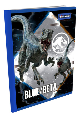 Cuaderno Cosido Jurassic World Blue/beta 50 Hojas Ferrocarri