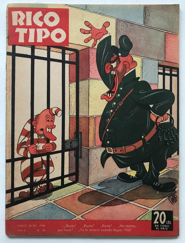 Revista Rico Tipo N° 33 Junio De 1945 Divito