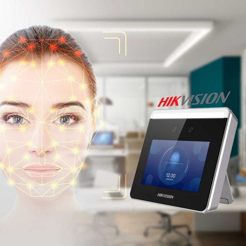 Imagen 3 de 8 de Reloj Biometrico Control De Acceso Facial Asitencia Hikvisio