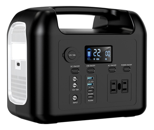 Generador Electrico Solar Portátil Generador Solar 600w576wh