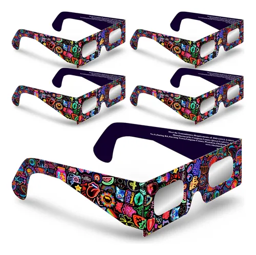 Gravitis Gafas De Eclipse Solar, Con Certificación Iso, Vi.