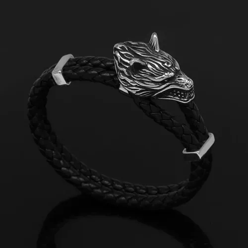 Brazalete Vikingo Lobo