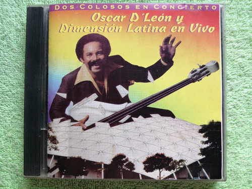 Eam Cd Oscar D Leon Y Dimension Latina 2 Colosos N Concierto