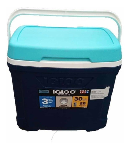 Hielera Igloo Agarradera 28 Litros Uso Rudo Envio Gratis+msi