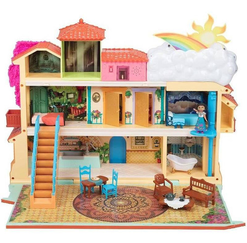Disney Encanto - Magical Casa Madrigal -incluye A Mirabel Color Verde