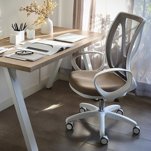 Silla De Oficina Alma White Edition  Homeoffice | Contado