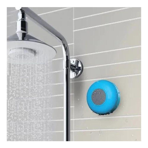 Caixa De Som Bluetooth Ventosa Prova D'água Portátil Bts-06