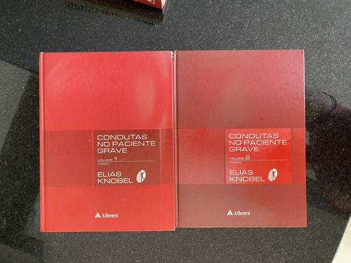 Livro - Condutas No Paciente Grave - 2 Volumes - 3ª Edição - Elias Knobel (Usado)