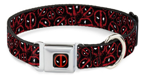 Collar De Perro Hebilla Del Cinturón De Seguridad Deadpool S