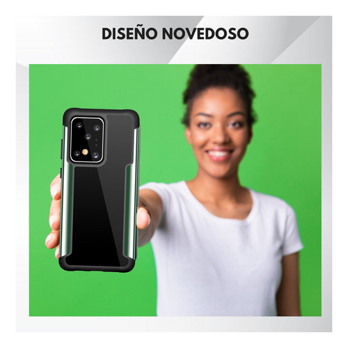 Funda Para Galaxy A50 Con Mica Varios Modelos Antigolpes Dorado Metal Color