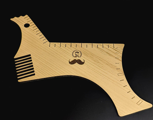 Pente Modelador Elevando O Estilo Da Sua Barba Cada Detalhe