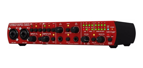 Interfaz Audio Firewire Behringer Fca610 + Garantía