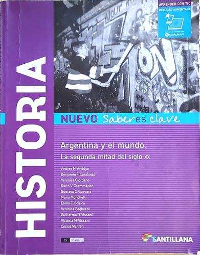 Historia 5 Argentina Y Mundo Nuevo Saberes Clave Santillana