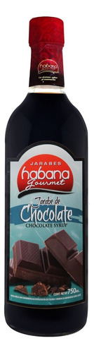 Jarabe Sabor Chocolate Oscuro 750 Ml