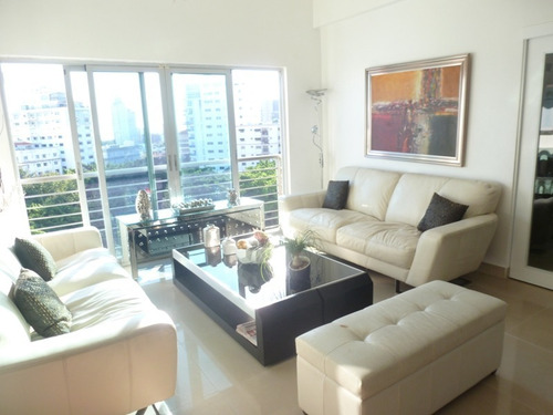 Imagen 19 de 30 de Hermoso Penthouse En Urbanizacion Real, Precio De Alquiler Amueblado Us$3,500.00
