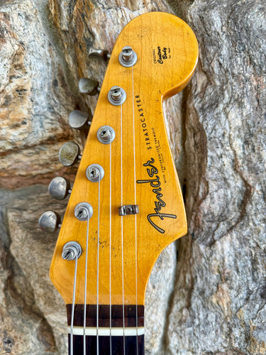 Fender American Vintage 2 Top, Relic, Lollar, Raio 12, Inox. Destro Vermelho Pau-rosa (Usado)