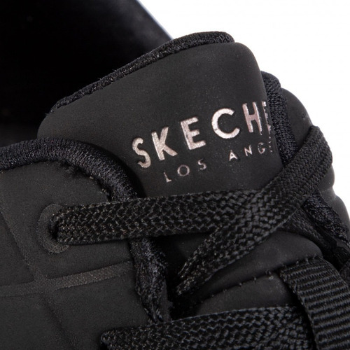 Imagen 7 de 8 de Tenis Skechers Uno Stand On Air - Negro - Dama - 73690/bbk