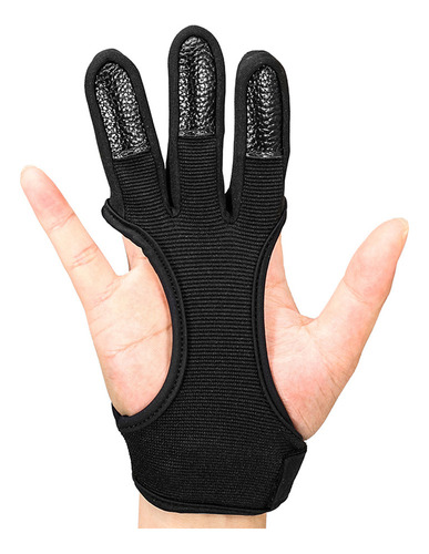 Guantes Y Accesorios Para Tiro Con Arco Con Tres Dedos Prote