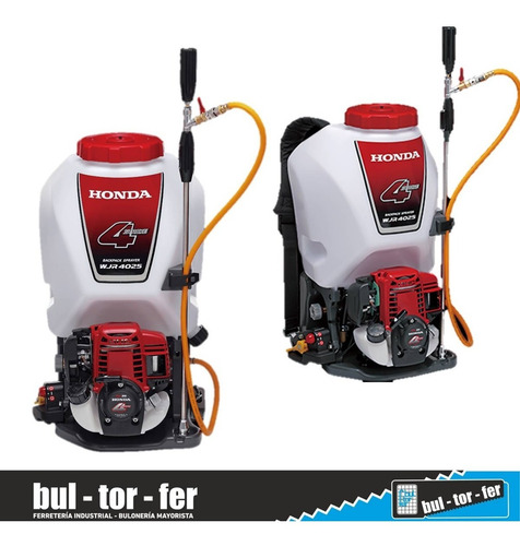 Imagen 2 de 7 de Fumigador Mochila A Exprosion Honda Wjr4025 Motor 4t