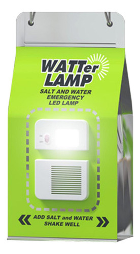 Lámpara De Bolsa De Agua Lámpara De Emergencia Led Fácil