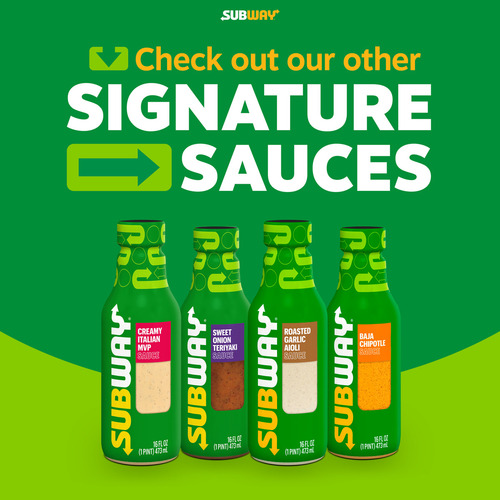Subway Salsa Teriyaki De Cebolla Dulce 473 Ml