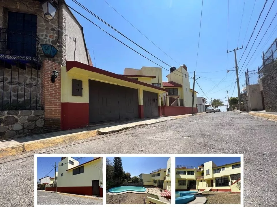 oportunidad 3 casas en 1 6 recs, 5 baños, 4 autos, alberca, en loma tetela mercadolibre