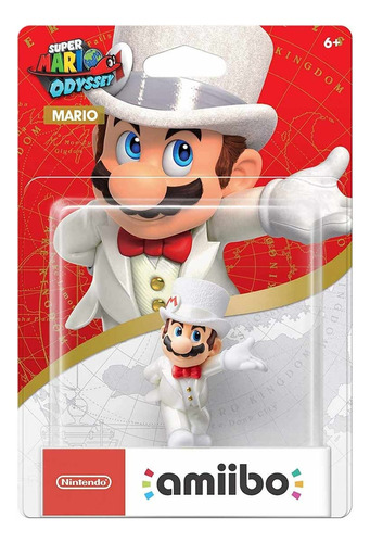 Nintendo Amiibo Mario (wedding Outfit) S. Mario Odyssey