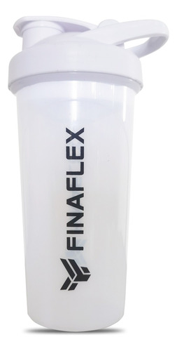 Shaker Finaflex Blanco 700ml - Vaso Para Batidos De Proteina