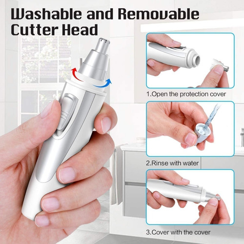 Flepow Ear And Nose Hair Trimmer Clipper Waterproof | Meses sin intereses