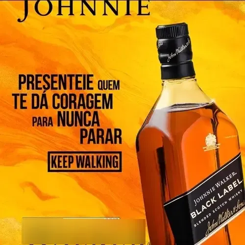 Kit 12un Whisky Johnnie Walker Black Label 12x Garrafa 750ml