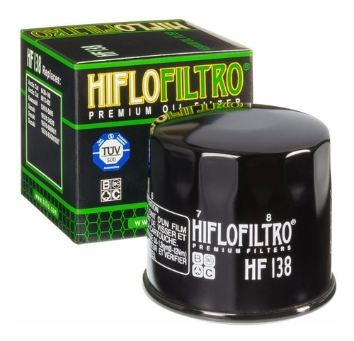 Filtro De Aceite Hiflo Hf 138 Suzuki Gsx 600 750 1100 En Fas
