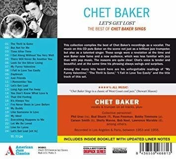 Baker Chet Lets Get Lost: The Best Of Chet Baker Sings Cd