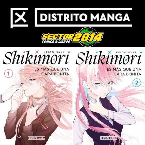 Shikimori Tomos 1 Y 2 Distrito Manga