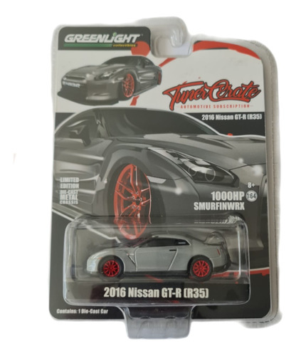 Greenlight Nissan Skyline Gt-r R35 Tunercreate 1:64