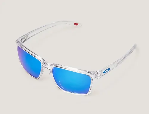 Óculos De Sol Sylas Standard Oakley Sapphire Polished Clear