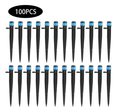 100pcs Tipo De Inserto De Tierra Riego Dripper Riego Asperso