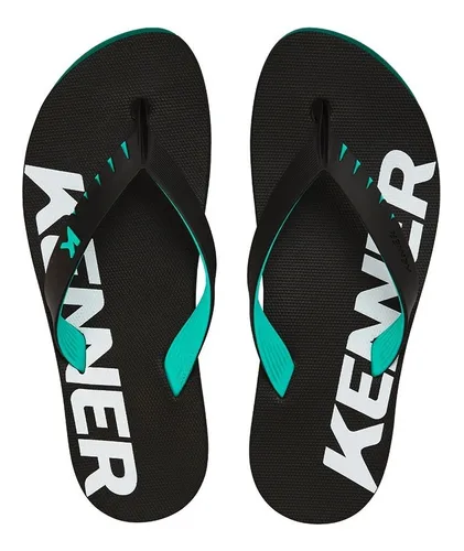 comprar Chinelo Kenner De Dedo Mixed Sandália Preto Borracha Praia 