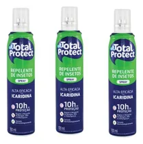 Comprar Kit Com 3 Repelentes Total Protect Spray Com Icaridina 100ml