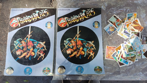 Dos Álbum De Estampas Thundercats Envío Gratis Uno Lleno (Usado)