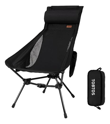 Silla De Camping De Respaldo Alto, Silla De Camping Ligera C
