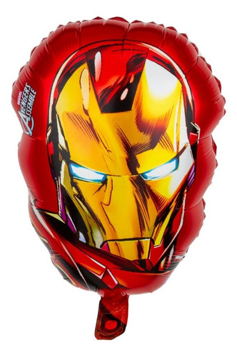 Globo Cara Iron Man 45cm 