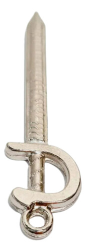 Kit 3 Pingentes Espada Ogum Orixá 6 Cm Grande Guia Umbanda