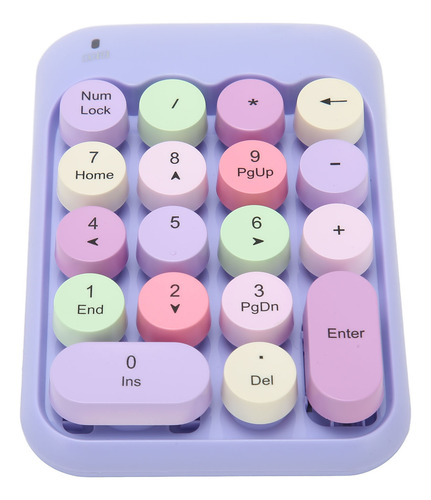 Numérico Inalámbrico Inalámbrico Violet Portable Silent De 2