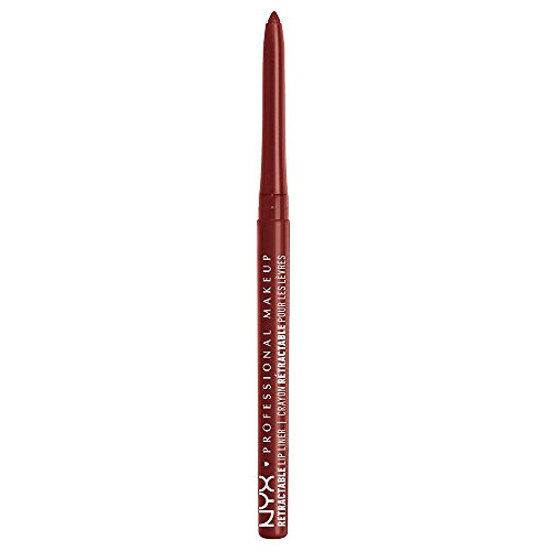 Lápiz Labial Mecánico Nyx, Rojo Oscuro