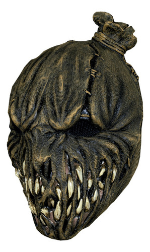 Máscara Espantapájaros Harvester Scarecrow Disfraz Halloween Color Bronce