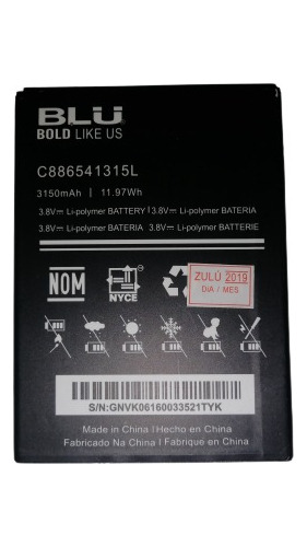Batería Blu Vivo Xl C886541315l